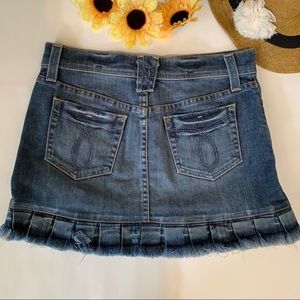 Juicy Couture Blue Denim Skirt